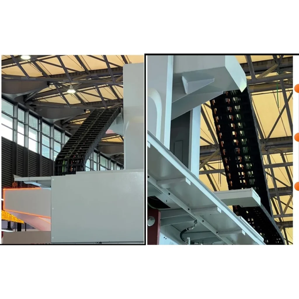WYW cable drag chain application on industrial automation equipment