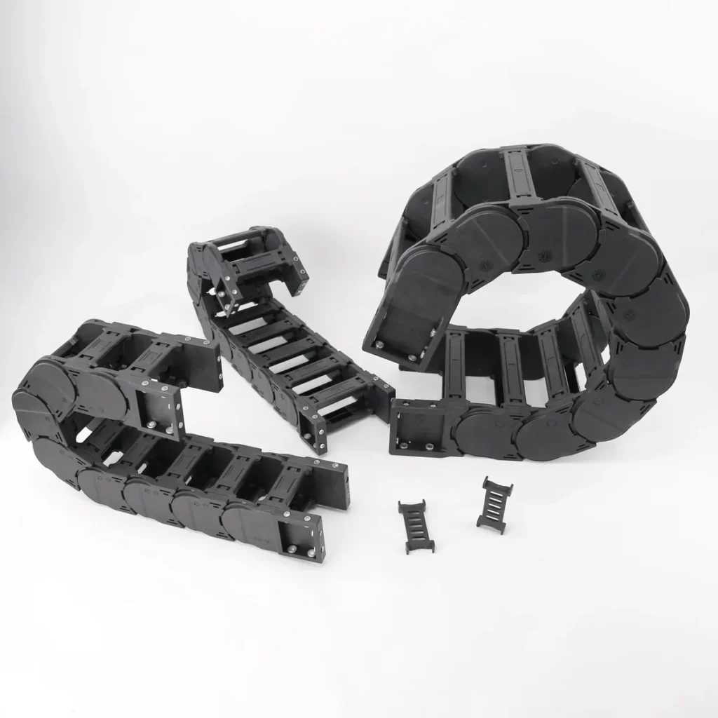 WYW heavy duty plastic cable carrier for long travel and industrial machinery
